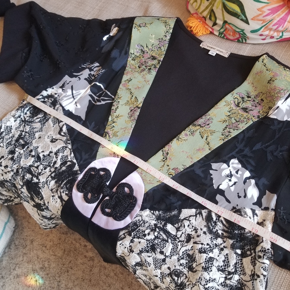 Vintage Spencer Alexis Kimono Top - Jacket - Picture 11 of 11